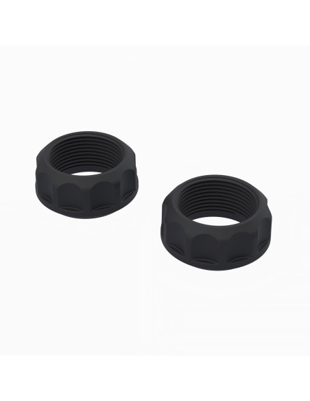 Threaded Shock Collar  Black (2)