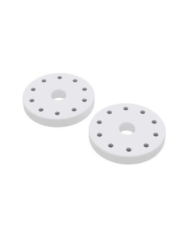 Machined Shock Piston (FLAT  8x1.4mm Hole) (2pcs)