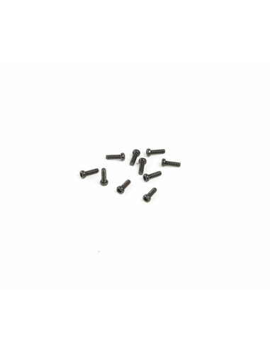 M2x6 mm Cap Head (Black) (10pcs)