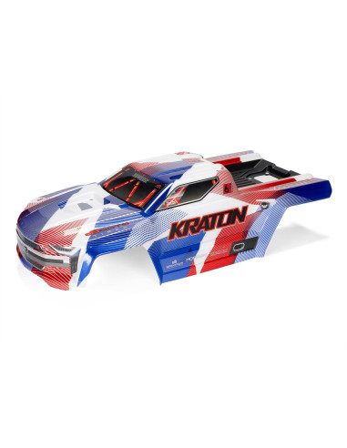 1-8 Painted Body with Decals  Blue-Red: KRATON...