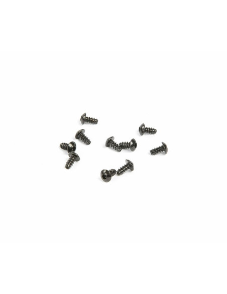 M3x6mm Hex Socket Tapping Button Head - Black (10pcs)