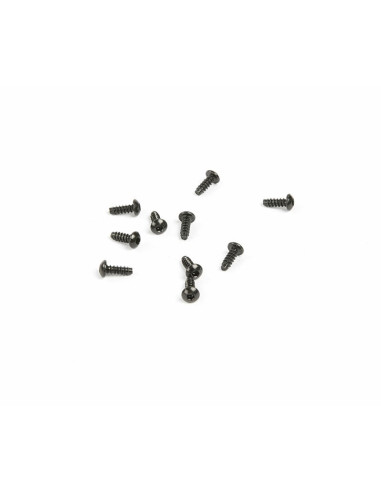 M3x8mm Hex Socket Tapping Button Head (Black)...