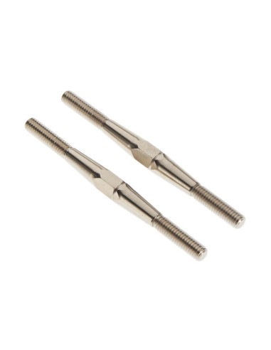 M4x60mm Turnbuckle (Steel) (2pcs)
