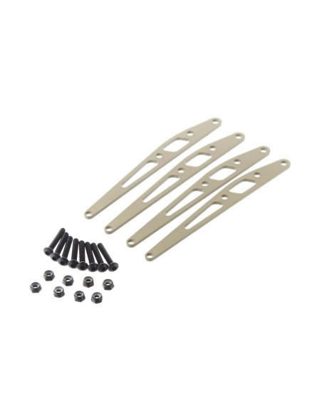 Lower Link Plate Set Aluminum 4x