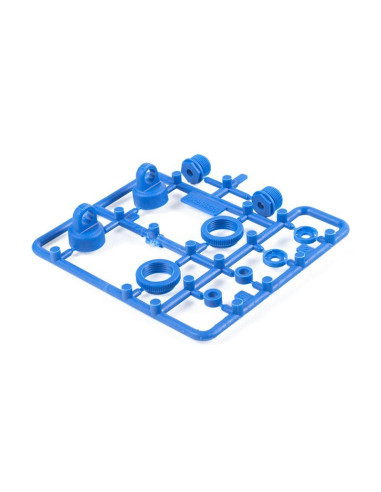 Shock Caps Parts Tree 10mm (Blue)
