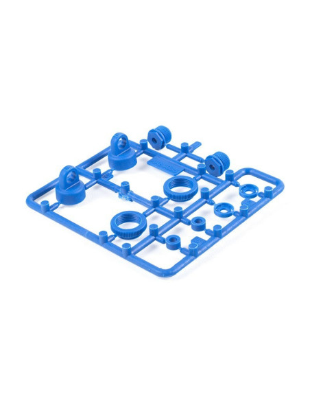 Shock Caps Parts Tree 10mm (Blue)