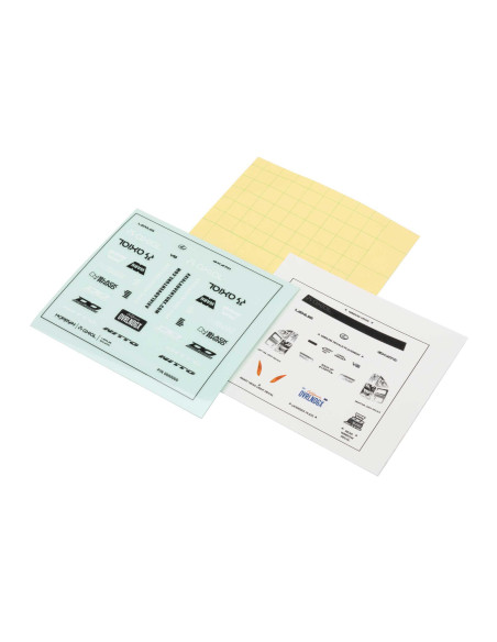 Decal Sheet: SCX24 Lexus GX 470
