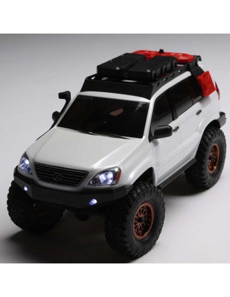 1/24 SCX24 Lexus GX 470 4X4 Rock Crawler RTR  White