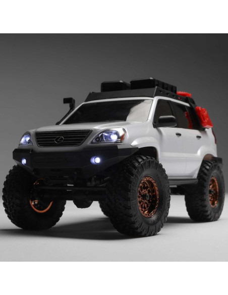 1/24 SCX24 Lexus GX 470 4X4 Rock Crawler RTR  White