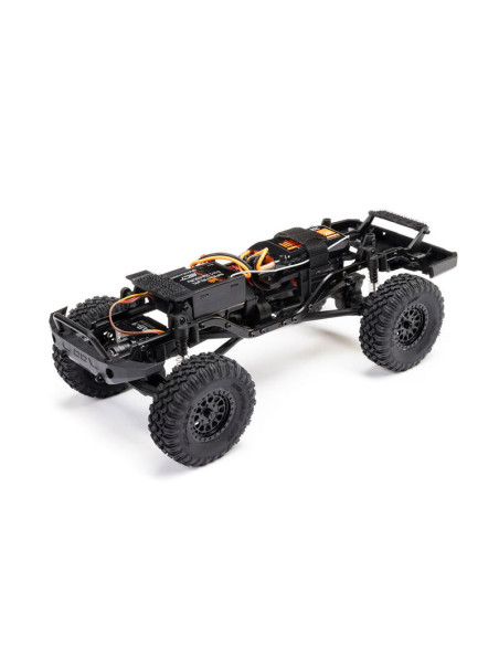1/24 SCX24 Base Camp 4WD Rock Crawler Brushed RTR with Battery & Charger  Blue