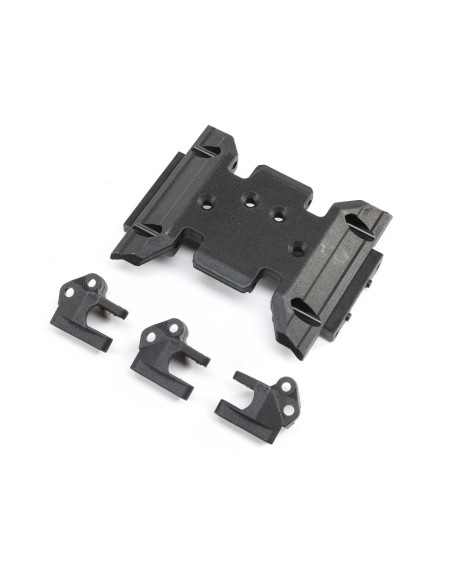 Skid Plate & Upper Link Mounts: SCX10 III Base Camp