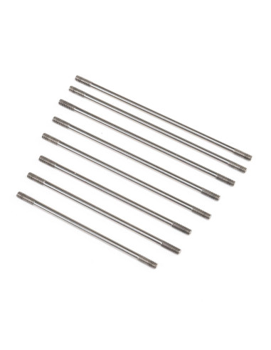 Steel Suspension Link Set  313mm WB: SCX10 III...