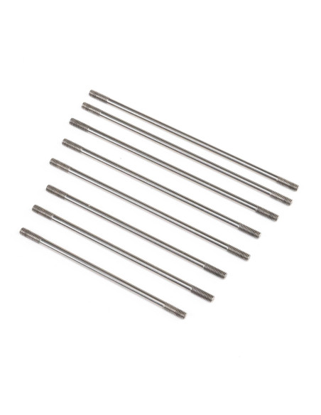 Steel Suspension Link Set  313mm WB: SCX10 III Base Camp
