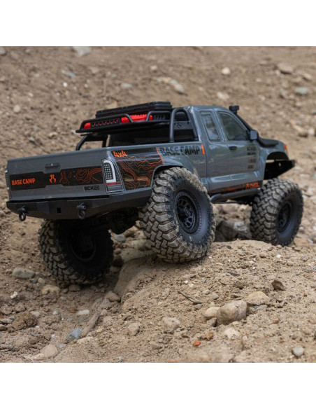 1-10 SCX10 III Base Camp 4X4 Rock Crawler Brushed RTR  Gray