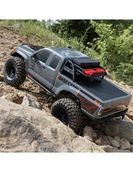 1-10 SCX10 III Base Camp 4X4 Rock Crawler Brushed RTR  Gray