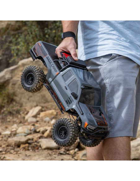 1-10 SCX10 III Base Camp 4X4 Rock Crawler Brushed RTR  Gray