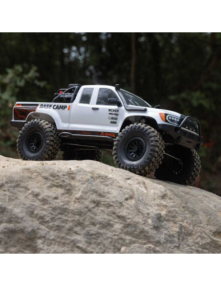 1-10 SCX10 III Base Camp 4X4 Rock Crawler Brushed RTR  White