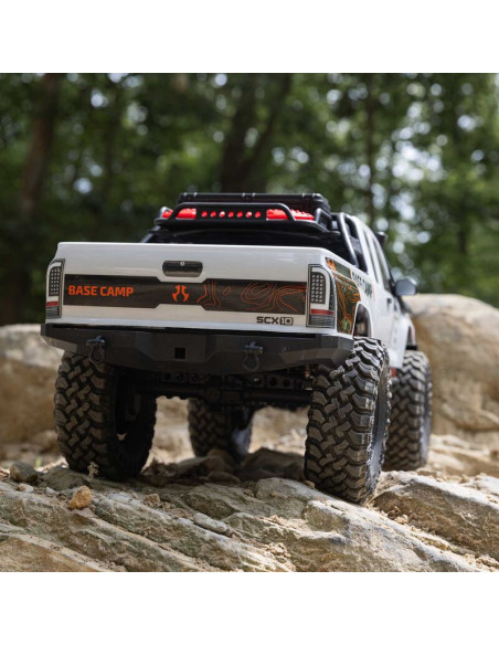 1-10 SCX10 III Base Camp 4X4 Rock Crawler Brushed RTR  White