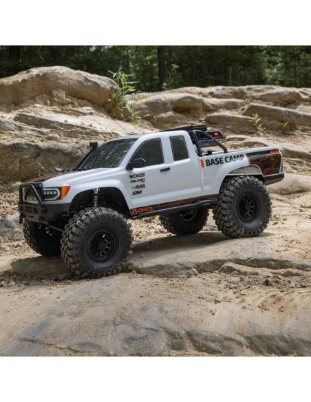 1-10 SCX10 III Base Camp 4X4 Rock Crawler Brushed RTR  White