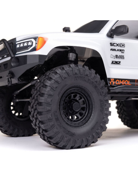 1-10 SCX10 III Base Camp 4X4 Rock Crawler Brushed RTR  White