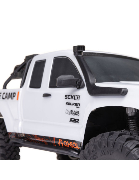 1-10 SCX10 III Base Camp 4X4 Rock Crawler Brushed RTR  White