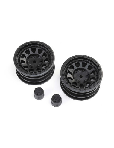 Black Rhino Primm 1.9" Wheels  12mm Hex  Black (2)