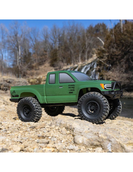 1-10 SCX10 III Base Camp 4X4 RTR Brushed Rock Crawler  Green