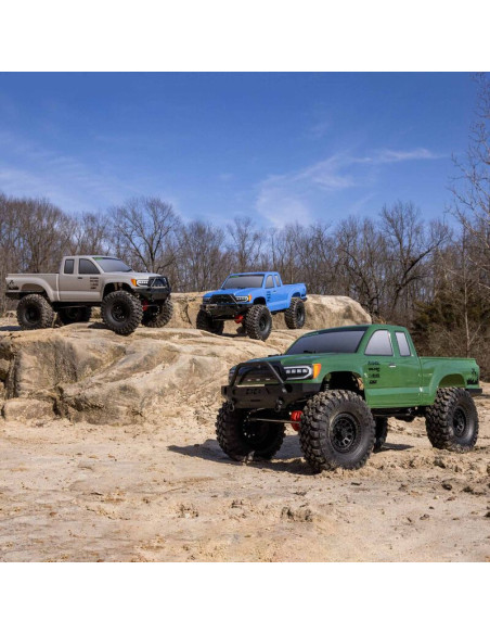 1-10 SCX10 III Base Camp 4X4 RTR Brushed Rock Crawler  Green