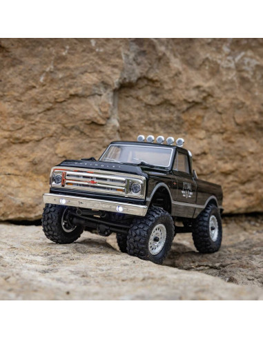 1-24 SCX24 1967 Chevrolet C10 4X4 RTR Brushed...