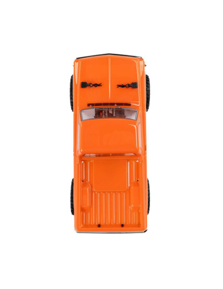 1-24 SCX24 1967 Chevrolet C10 4X4 RTR Brushed Rock Crawler (Battery & Charger Included)  Orange