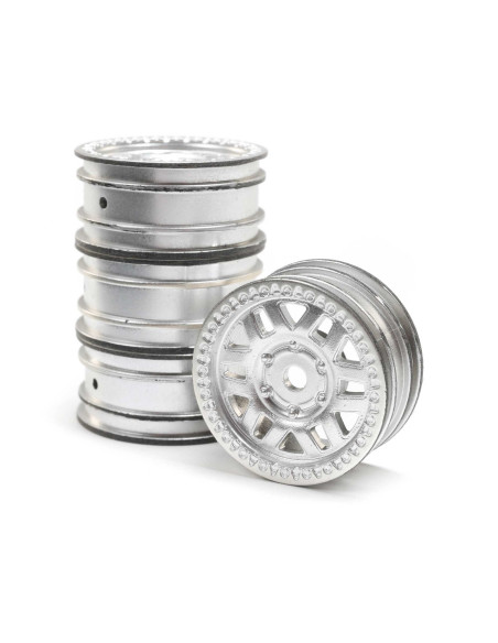 1.0 KMC Machete Wheels  Satin (4): SCX24