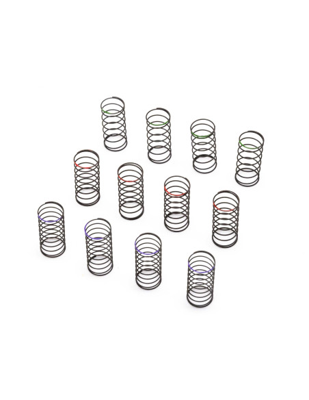 Spring Set 6mm (.146 Purple  .213 Red  .272 Green): SCX24