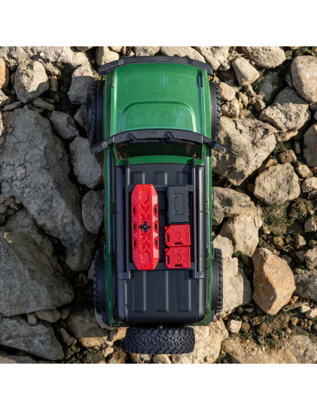 1-24 SCX24 Ford Bronco 4X4 RTR Brushed Rock Crawler (Battery & Charger Included)  Green