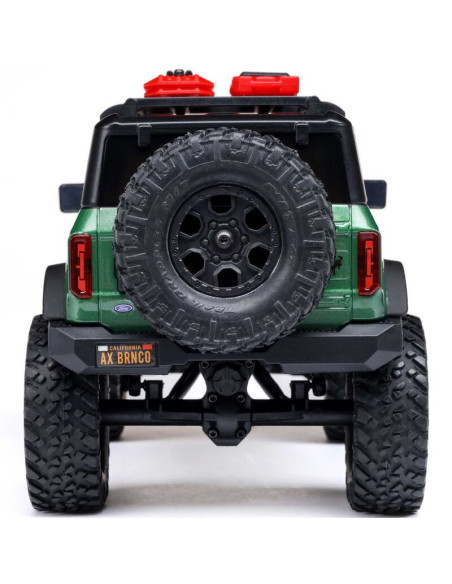 1-24 SCX24 Ford Bronco 4X4 RTR Brushed Rock Crawler (Battery & Charger Included)  Green