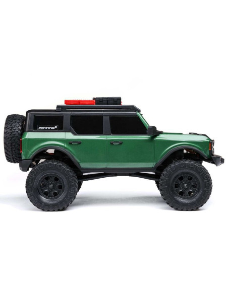 1-24 SCX24 Ford Bronco 4X4 RTR Brushed Rock Crawler (Battery & Charger Included)  Green