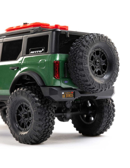 1-24 SCX24 Ford Bronco 4X4 RTR Brushed Rock Crawler (Battery & Charger Included)  Green