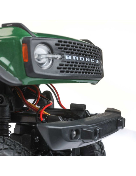 1-24 SCX24 Ford Bronco 4X4 RTR Brushed Rock Crawler (Battery & Charger Included)  Green