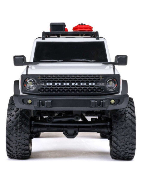 1-24 SCX24 Ford Bronco 4X4 RTR Brushed Rock Crawler (Battery & Charger Included)  White