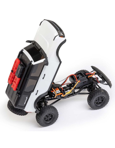 1-24 SCX24 Ford Bronco 4X4 RTR Brushed Rock Crawler (Battery & Charger Included)  White