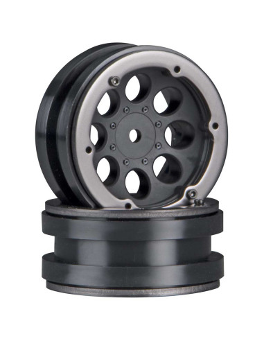 1-10 8-Hole 1.9 Beadlock Wheels  12mm Hex...