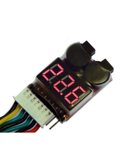 LiPo Safe 8s voltimetro con alarma