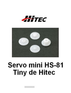 Piñonería para servo Hitec...