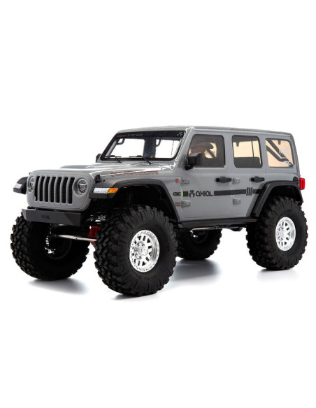 1-10 SCX10 III Jeep JLU Wrangler 4X4 RTR Brushed Rock Crawler Gray