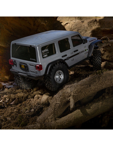 1-10 SCX10 III Jeep JLU Wrangler 4X4 RTR Brushed Rock Crawler Gray