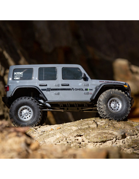 1-10 SCX10 III Jeep JLU Wrangler 4X4 RTR Brushed Rock Crawler Gray