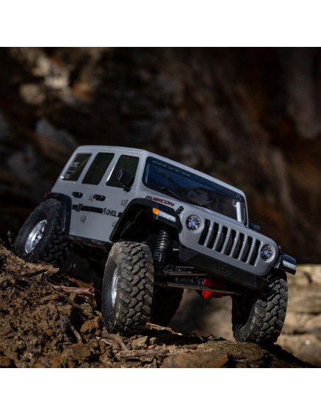 1-10 SCX10 III Jeep JLU Wrangler 4X4 RTR Brushed Rock Crawler Gray