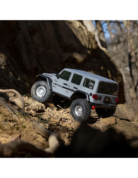 1-10 SCX10 III Jeep JLU Wrangler 4X4 RTR Brushed Rock Crawler Gray
