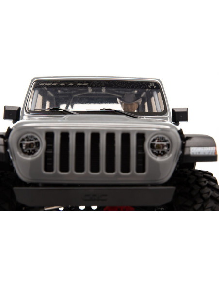 1-10 SCX10 III Jeep JLU Wrangler 4X4 RTR Brushed Rock Crawler Gray