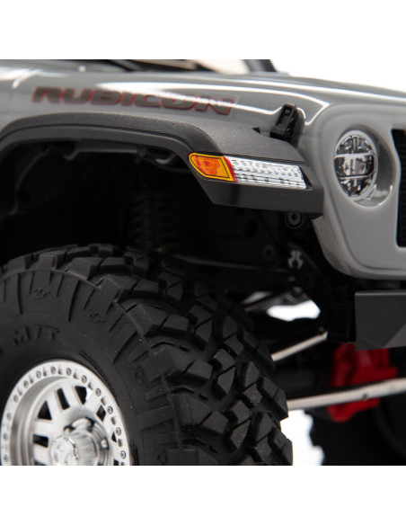 1-10 SCX10 III Jeep JLU Wrangler 4X4 RTR Brushed Rock Crawler Gray