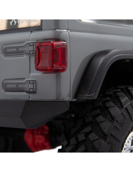 1-10 SCX10 III Jeep JLU Wrangler 4X4 RTR Brushed Rock Crawler Gray